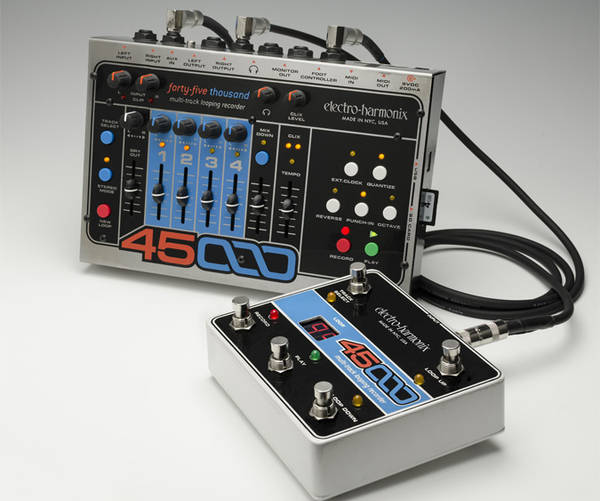 Electro-Harmonix Introduces The 45000 Multi-Track Looping Recorder