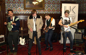 Daytona Lights Rock The Houses of Parliament as Live Music Bill Makes Progress