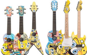 Fabulous and Fun New SpongeBob SquarePants Real Musical Instruments for 2012!