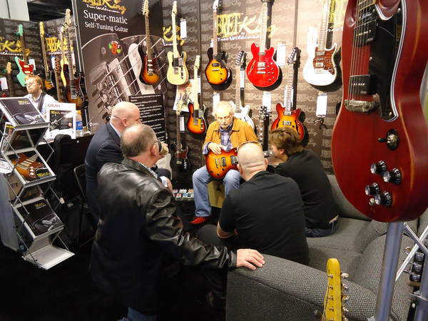 Fret-King Black Label Unveiling Helps Make 2012 The Best NAMM Show Yet For JHS