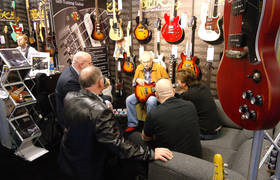 Fret-King Black Label Unveiling Helps Make 2012 The Best NAMM Show Yet For JHS