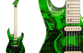 Jackson Releases Pro Dk2m Dinky Limited Run Guitar In Slime Green Swirl