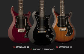 PRS Adds Three All-Mahogany “S2 Standard” Models to Line Up