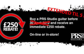 Headline Music Extends PRS Studio Rebate Promotion