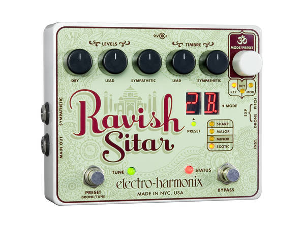 Electro-Harmonix Unveils The Ravish Sitar