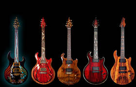 Virgil Guitars Create The Most Elaborate Custom Made Guitars Ever Built!