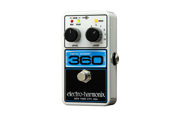 Electro-Harmonix Unveils New Nano Looper 360 Pedal