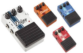 Fender Releases Competition Series Effects Pedals