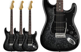 Fender Black Paisley Stratocaster HSS