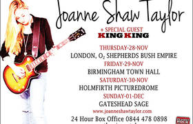 Joanne Shaw Taylor - November 2013 UK Tour