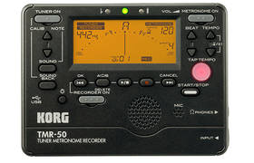 Korg TMR50 Offers Tuner, Metronome and Recorder Functions