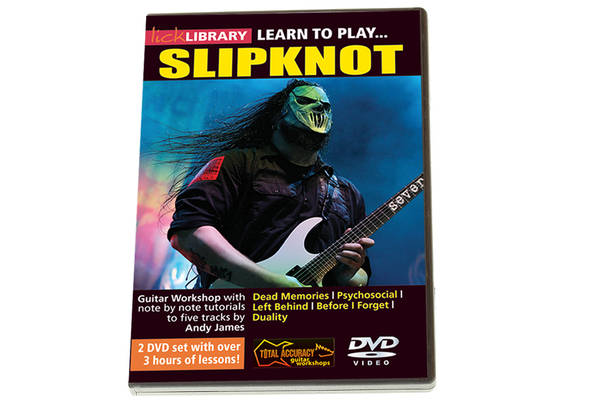 Lick Library Launch Learn to Play Slipknot