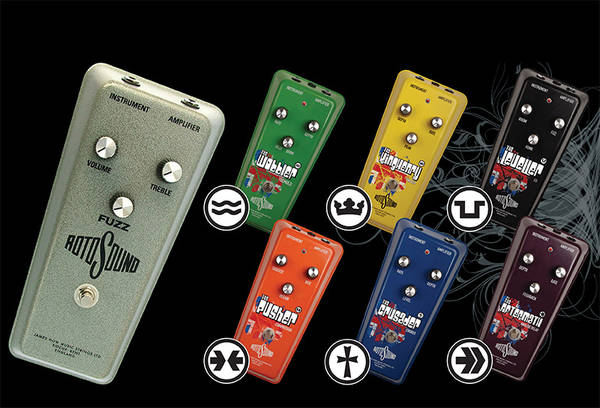 Rotosound Proudly Introduces Six New Effects Pedals