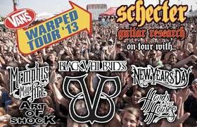 Schecter Guitar Artists Rock Warped Tour Yet Again