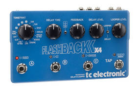 TC Electronic Announces Flashback X4 Delay and Looper